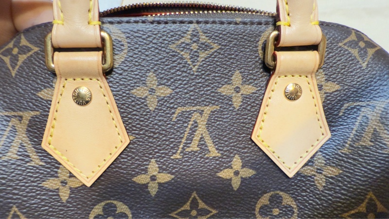 Louis Vuitton Speedy 20 奶茶肩帶 老花全配-22