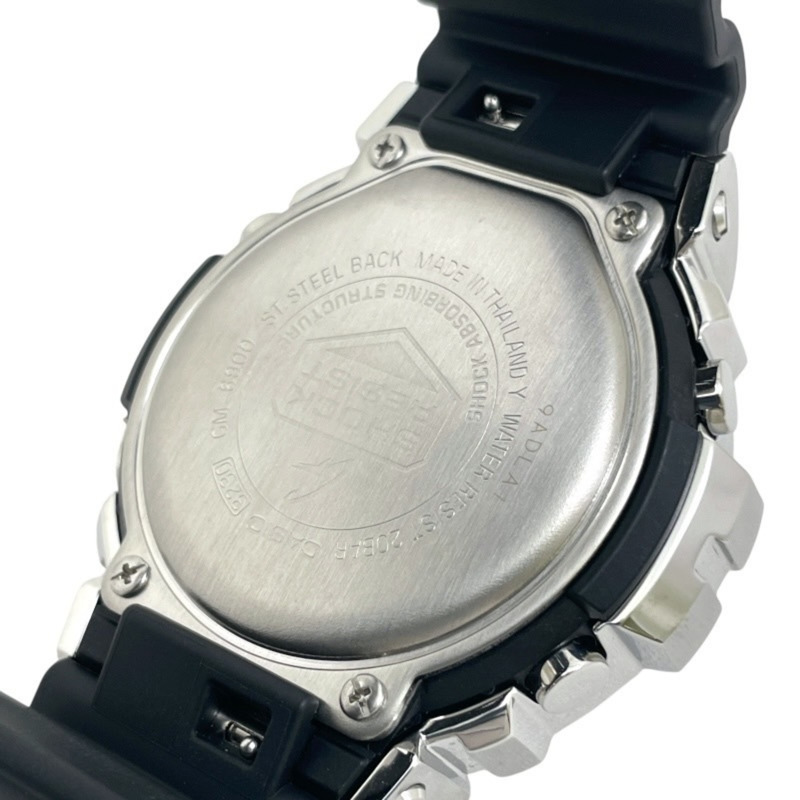 卡西歐 G-Shock 6900 系列金屬 GM-6900G-1JF 男士石英錶-5