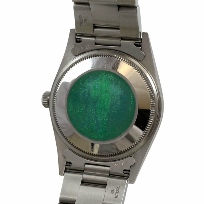 ROLEX Air-King 14000 不銹鋼男士手錶,銀色,Z 序號-6