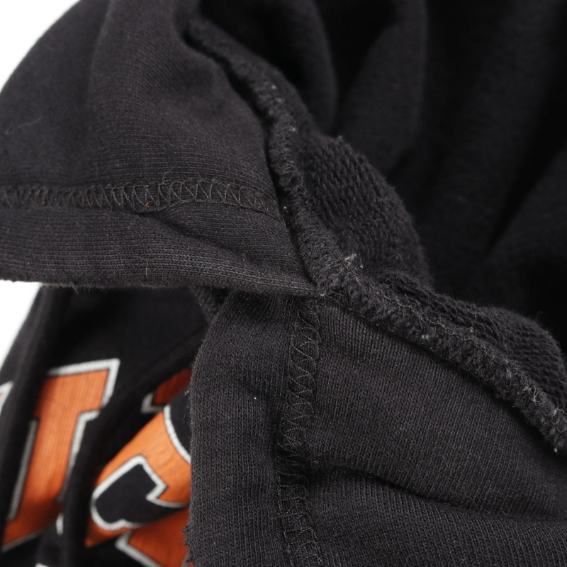 BALENCIAGA BB logo 連帽衫 570811 純棉 黑色 二手 男女通用 L 碼 Logo-6