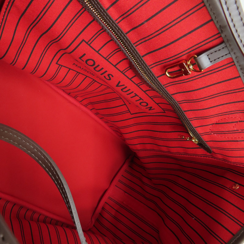 棕色 棋盤格 帆布 Neverfull GM 手提包 N41357-5