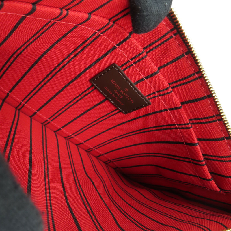 棕色 棋盤格 帆布 Neverfull GM 手提包 N41357-6