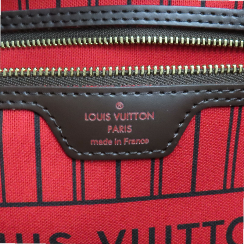 棕色 棋盤格 帆布 Neverfull GM 手提包 N41357-9