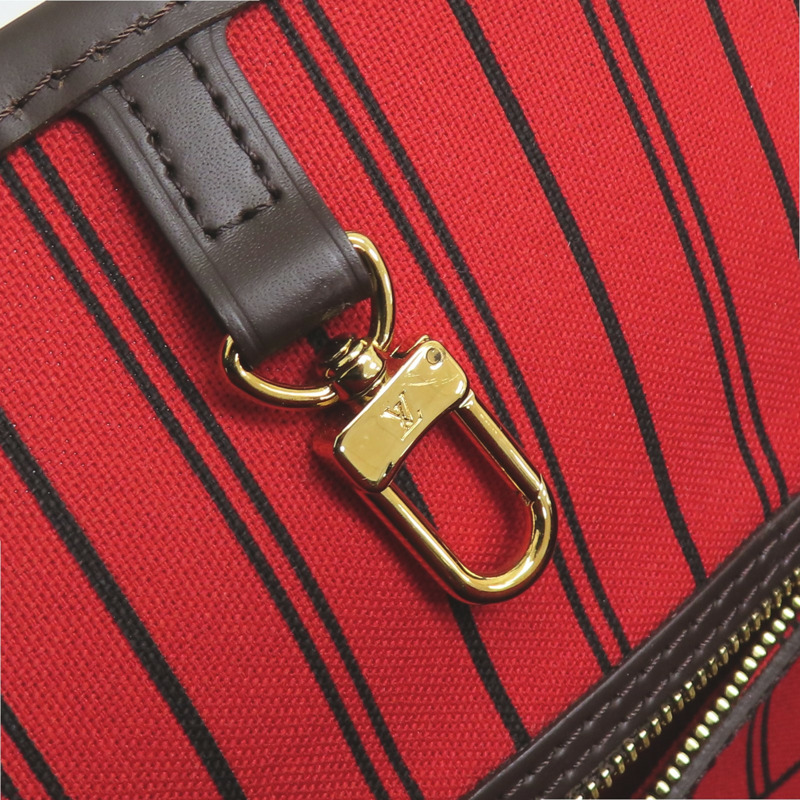 棕色 棋盤格 帆布 Neverfull GM 手提包 N41357-11