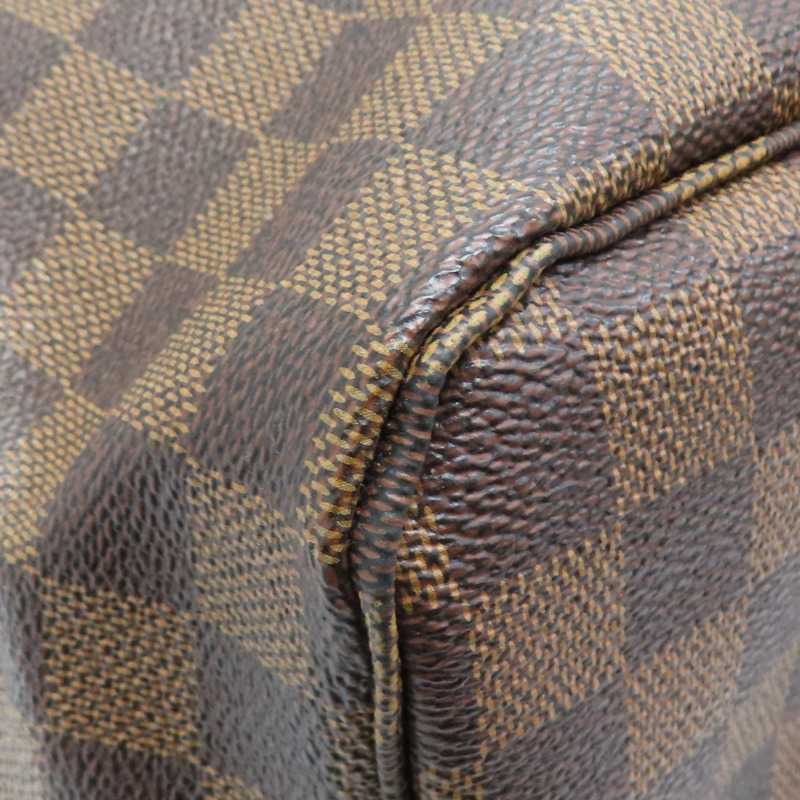 棕色 棋盤格 帆布 Neverfull GM 手提包 N41357-16