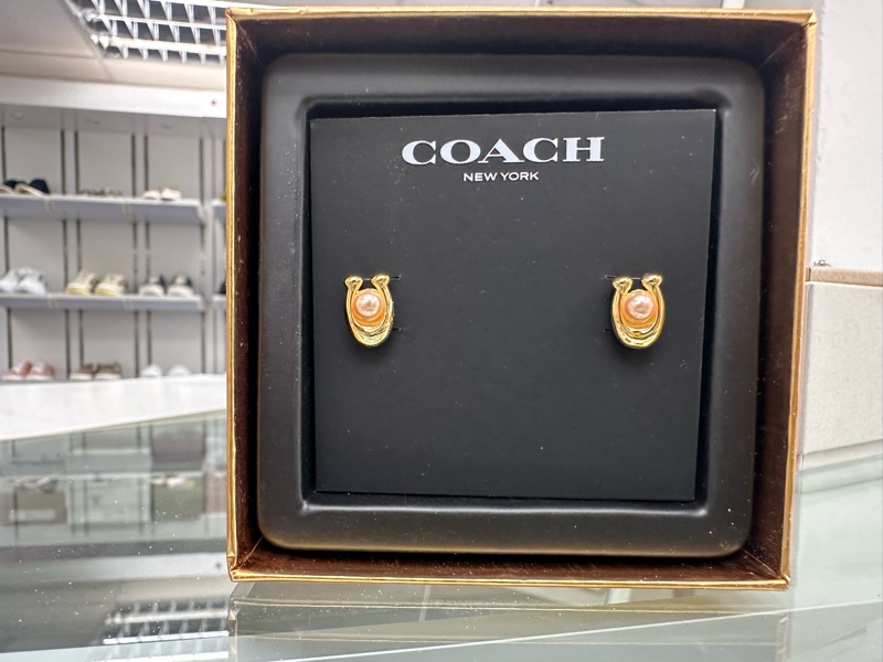 coach 耳釘-0