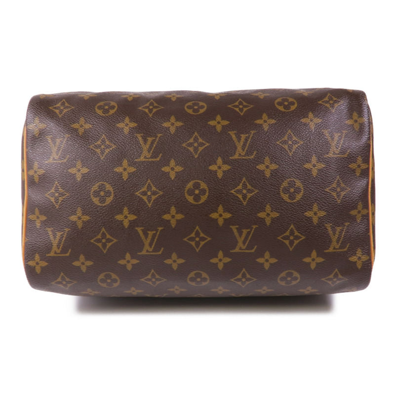 LOUIS VUITTON Monogram Speedy 30金扣手挽袋-3