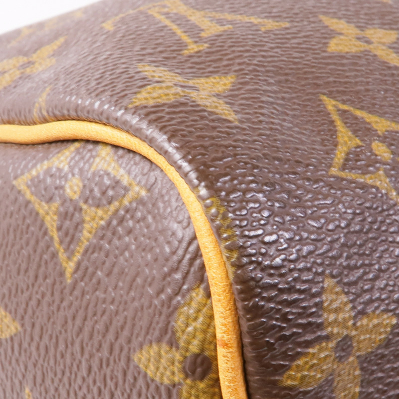 LOUIS VUITTON Monogram Speedy 30金扣手挽袋-9