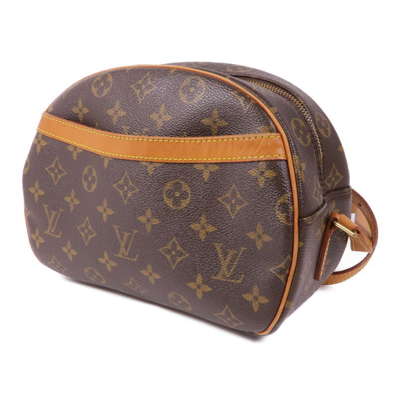LOUIS VUITTON Monogram Blois金扣肩背袋棕色-2