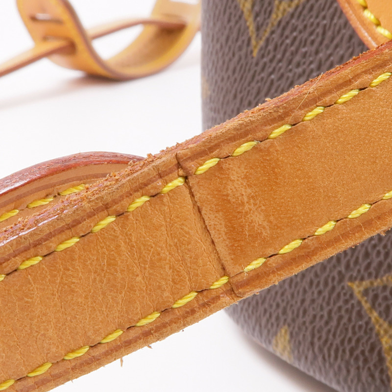 LOUIS VUITTON Monogram Blois金扣肩背袋棕色-10