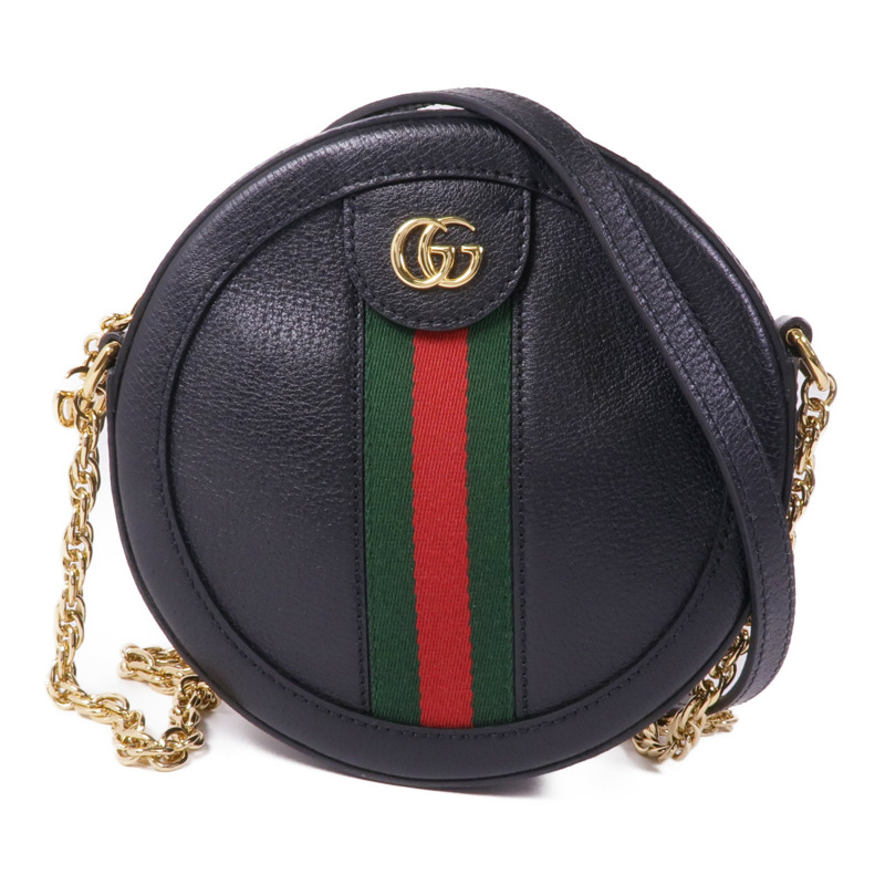 GUCCI 牛皮皮革Ophidia GG Mini金扣肩背袋-0