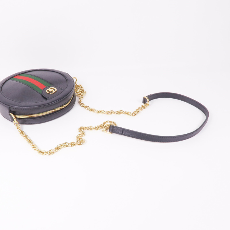 GUCCI 牛皮皮革Ophidia GG Mini金扣肩背袋-4