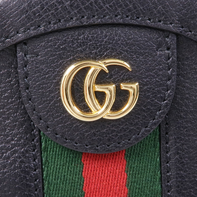 GUCCI 牛皮皮革Ophidia GG Mini金扣肩背袋-10