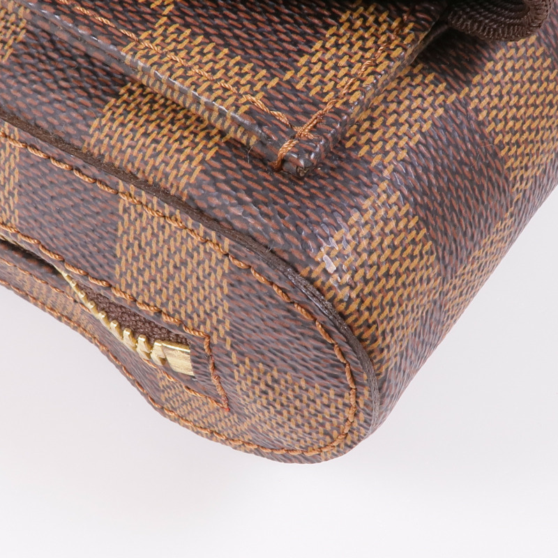 LOUIS VUITTON Damier Geronimos金扣腰包-8