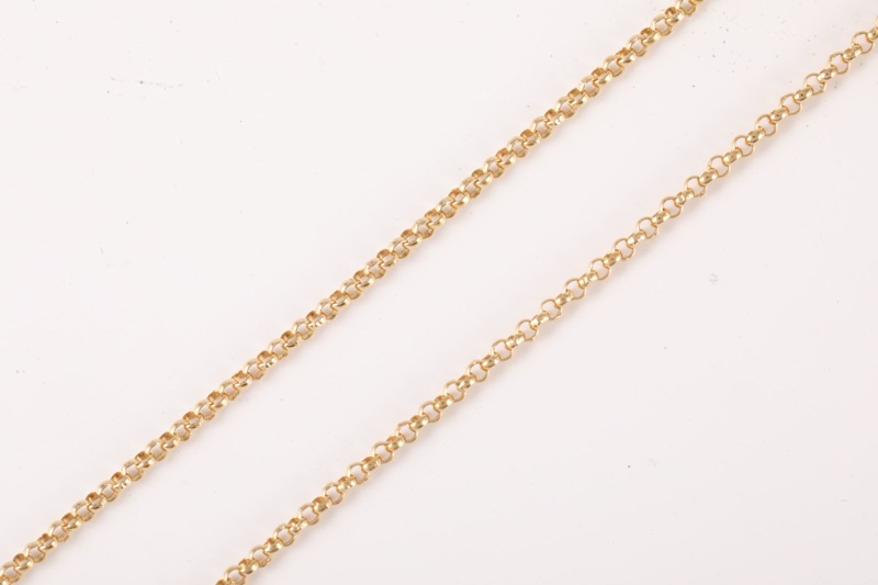 BUCCELLATI（布契拉提）Opera 花卉圖案 Jaupen 鏤空項鏈 (大號) 金色 18K黃金 項鏈 黃金-3