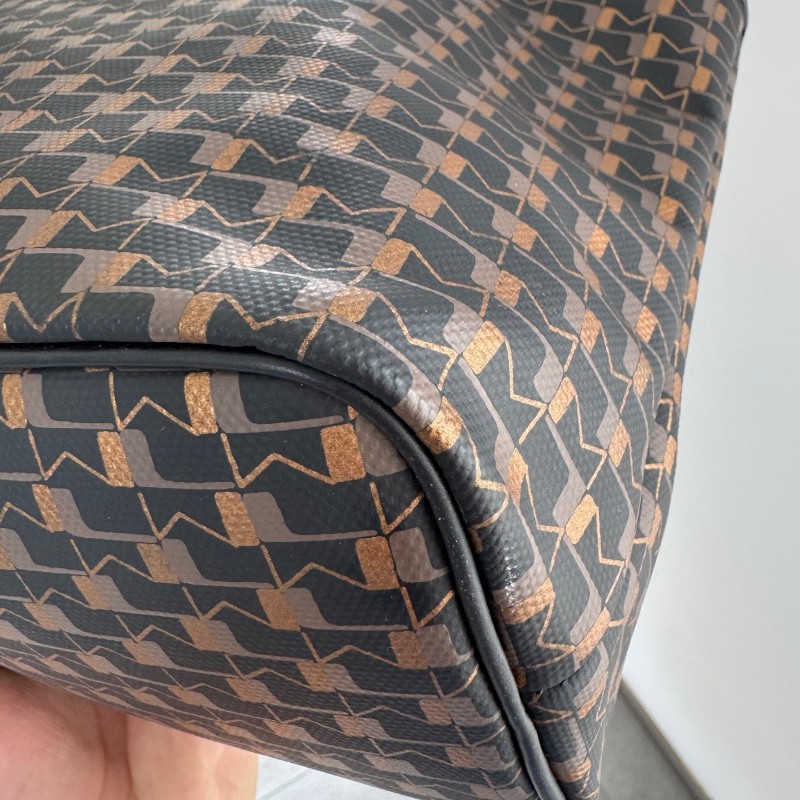 Moynat 莫奈棕色購物袋 小號 肩背包托特包 尺寸 29×22.5×13cm-12