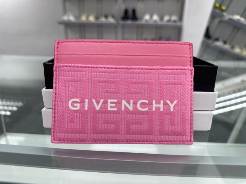Givenchy 粉色卡包-0