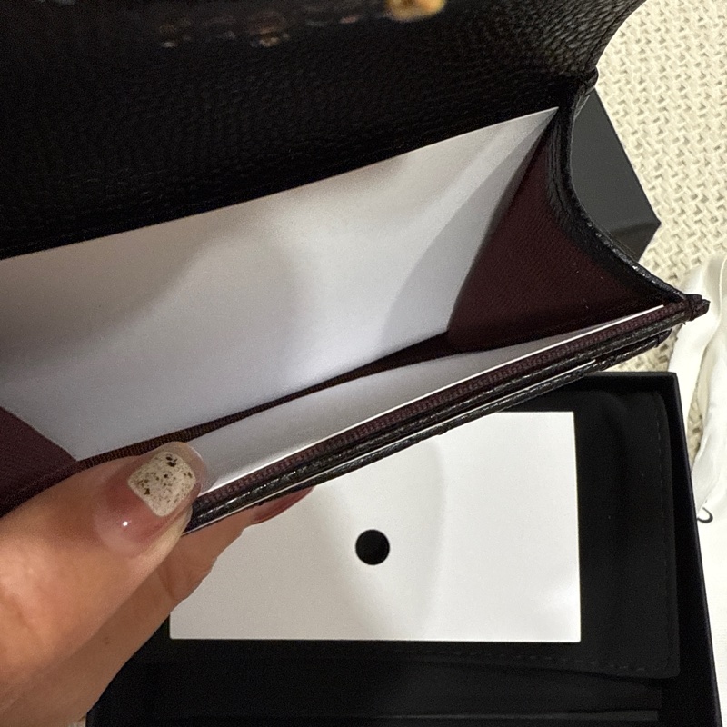 ［售出］chanel 經典單層卡包 荔枝牛皮 膠膜未撕 ‼️-3