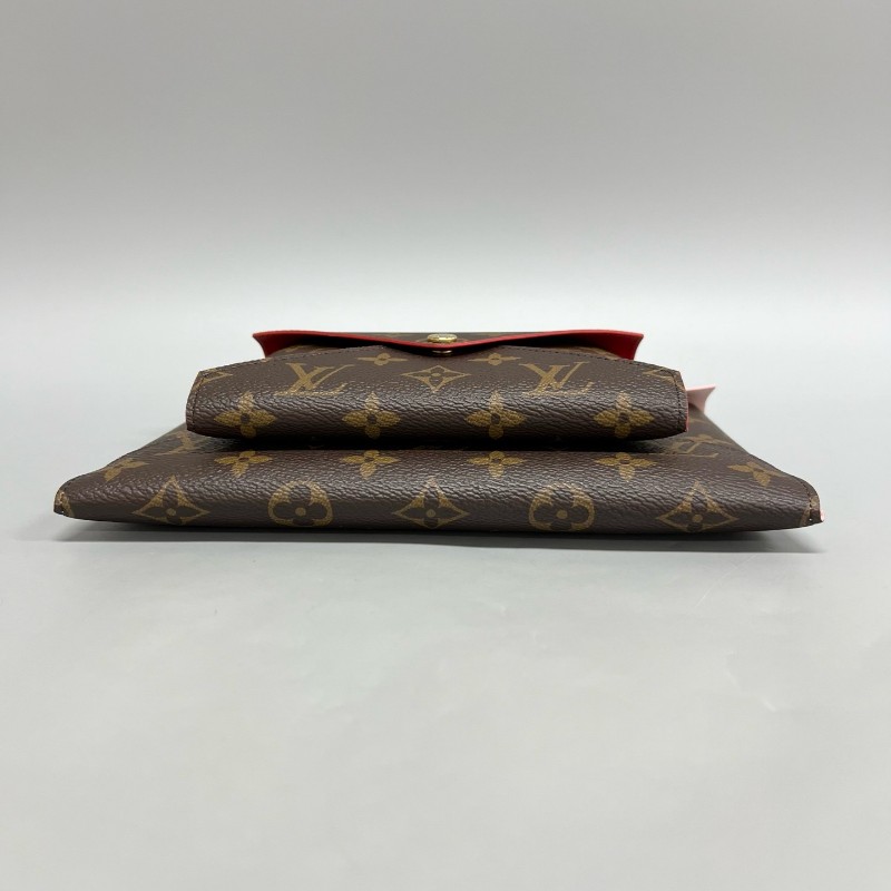 LV路易威登 Kirigami老花三合一套娃信封包 卡包 20年-2