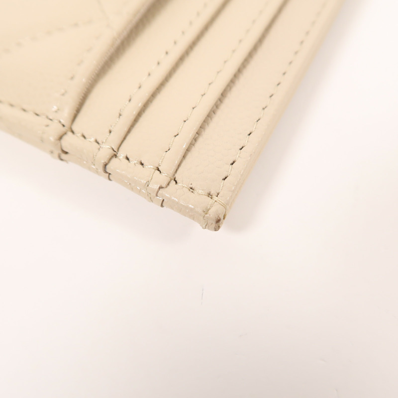 CHANEL 牛皮皮革Card Case金扣卡片套-12