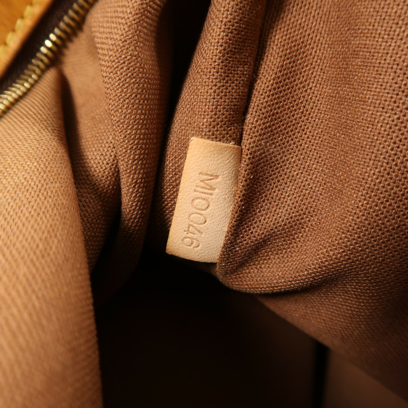 LOUIS VUITTON Monogram Pochette Bosphore金扣肩背袋棕色-6
