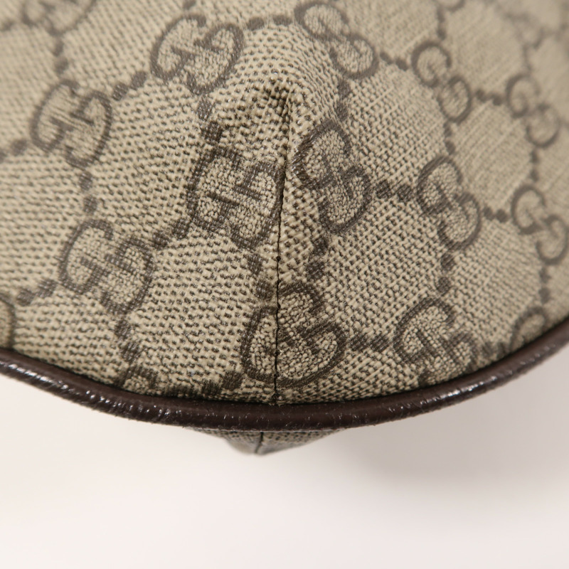 GUCCI 塗層帆布Ophidia GG金扣肩背袋-11