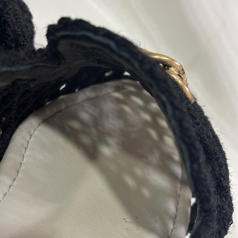 Chanel 編織樂福鞋 黑色原價4萬以上-10