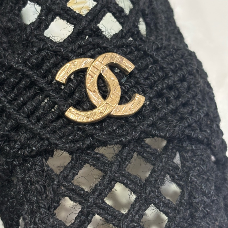 Chanel 編織樂福鞋 黑色原價4萬以上-15