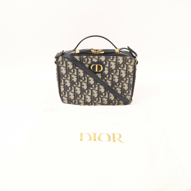 Dior 帆布30 Montaigne金扣手挽肩背兩用袋-9
