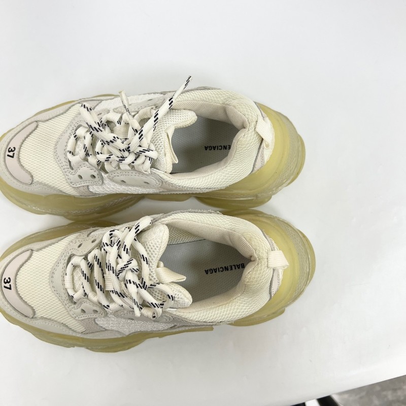 Balenciaga巴黎世家白色老爹鞋，37碼 有塵袋 備用鞋帶-7