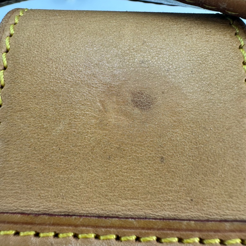 LV Perforated Musette中古老花拼綠色鏤空包-6