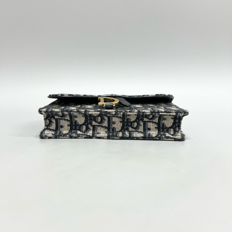 Dior/迪奧 saddle老花馬鞍腰包 胸包-2