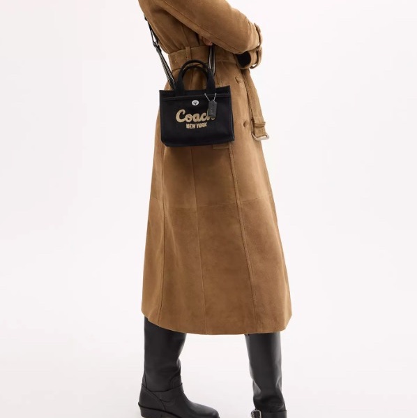 coach 雙手柄單肩包-2