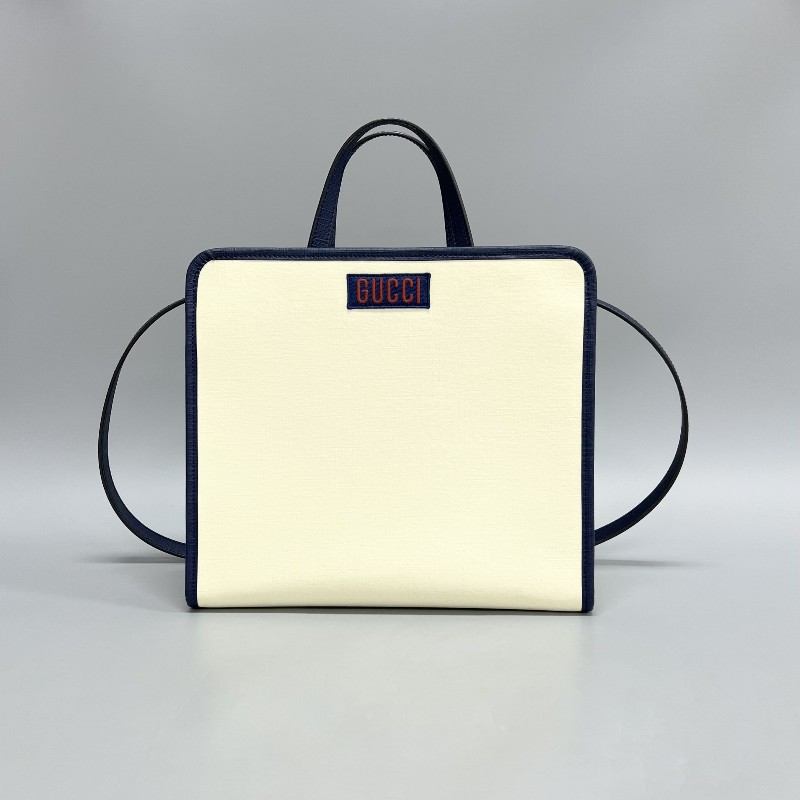 Gucci/古馳 新款彩虹小貓咪 兒童托特包 手提單肩斜挎包-1