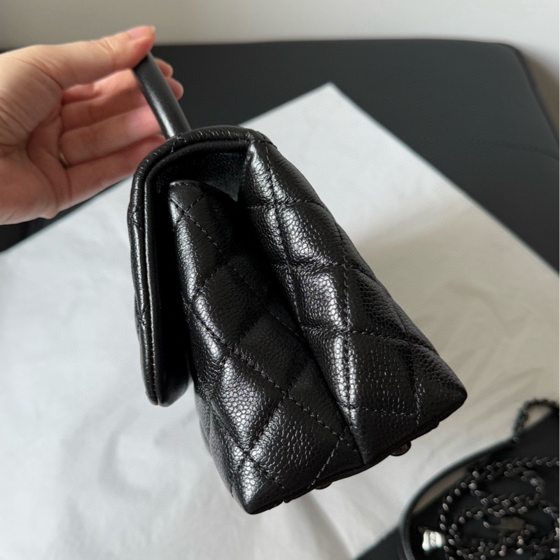 Chanel 香奈儿 coco handle small so black-1