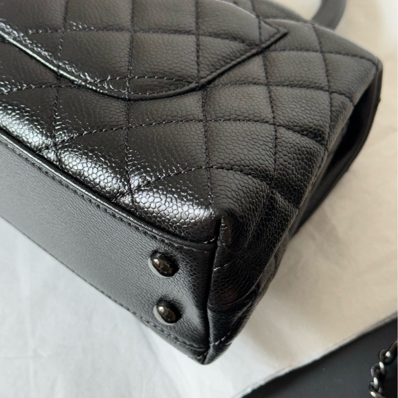 Chanel 香奈儿 coco handle small so black-15