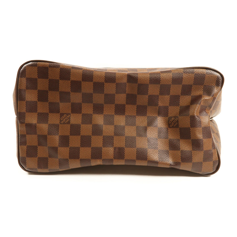 LOUIS VUITTON Damier Westminster GM金扣肩背袋棕色-3