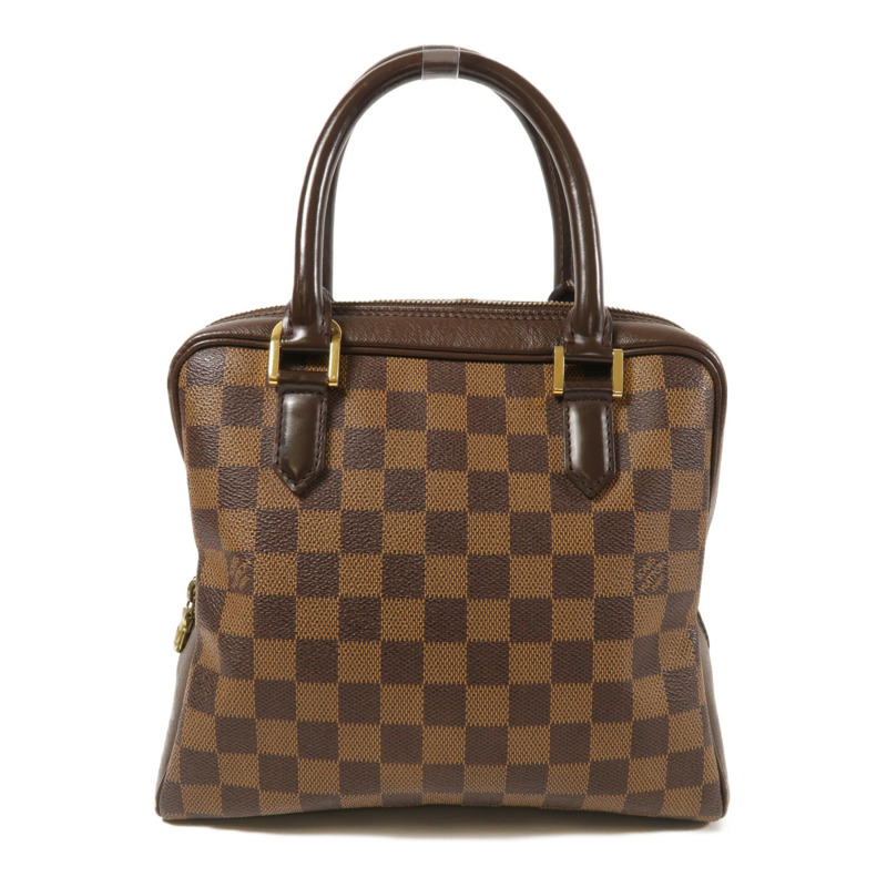 LOUIS VUITTON Damier Brera金扣手挽袋-0