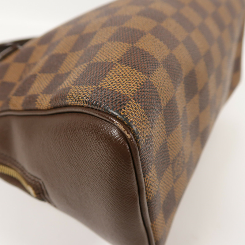 LOUIS VUITTON Damier Brera金扣手挽袋-10