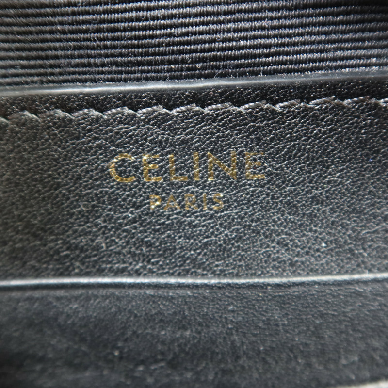 CELINE 牛皮皮革Shoulder Bag金扣肩背袋-6