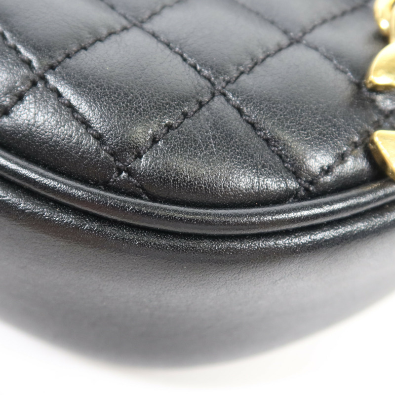 CELINE 牛皮皮革Shoulder Bag金扣肩背袋-9