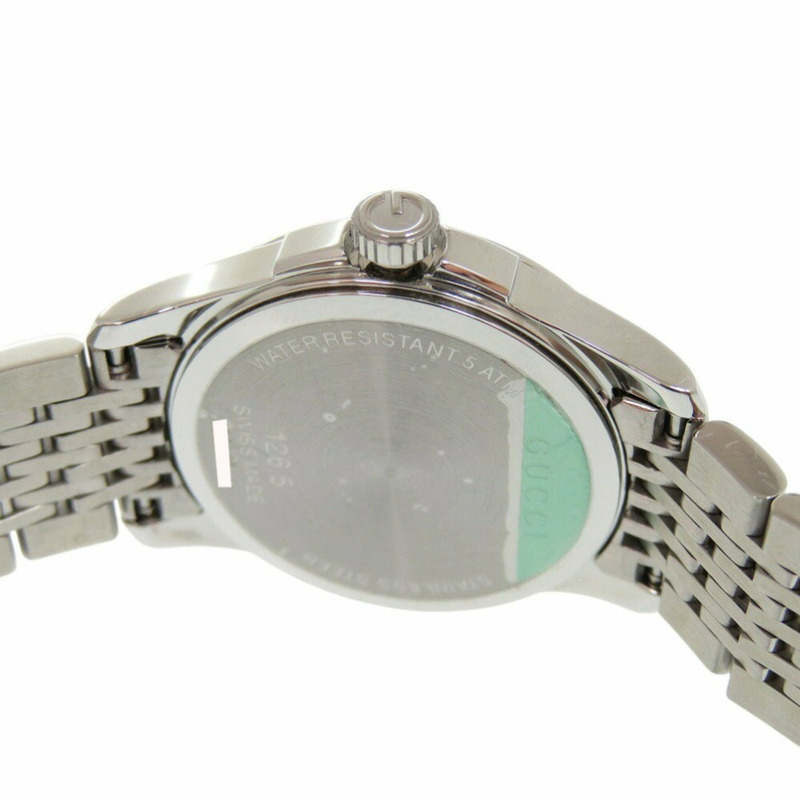 類似新品 Gucci G-Timeless 126.5 不銹鋼銀色石英手錶 0564GUCCI-6