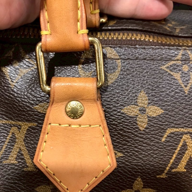 LV SPEEDY 25 斜背包/側背包/手提包 M41113 85成新-10