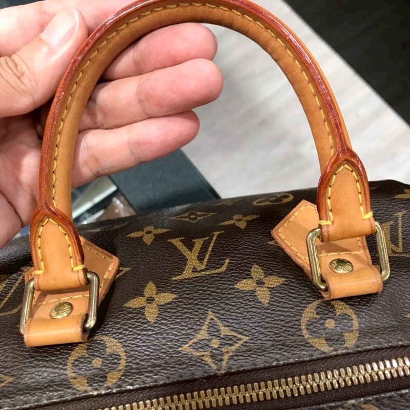 LV SPEEDY 25 斜背包/側背包/手提包 M41113 85成新-19