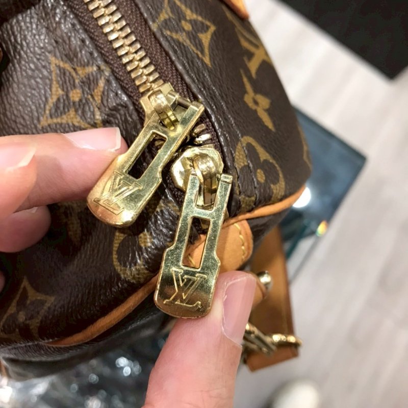 LV SPEEDY 25 斜背包/側背包/手提包 M41113 85成新-21