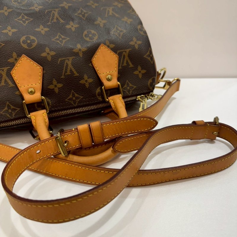 LV SPEEDY 25 斜背包/側背包/手提包 M41113 85成新-28