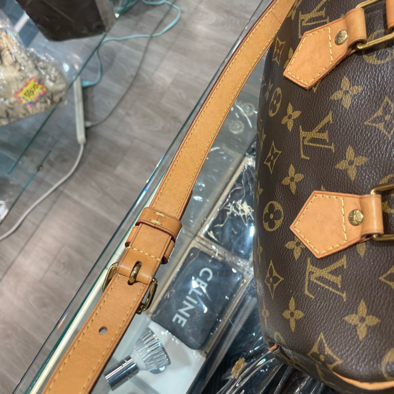 LV SPEEDY 25 斜背包/側背包/手提包 M41113 85成新-34