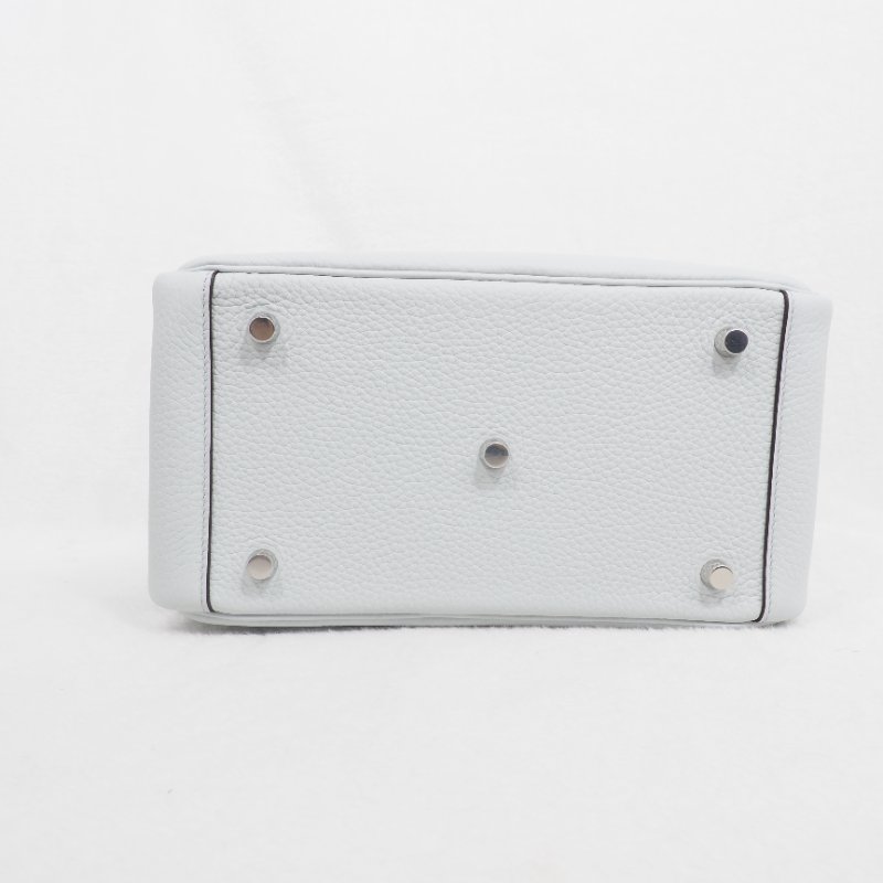 全新 Hermes Lindy 26 聖杯藍銀扣-5