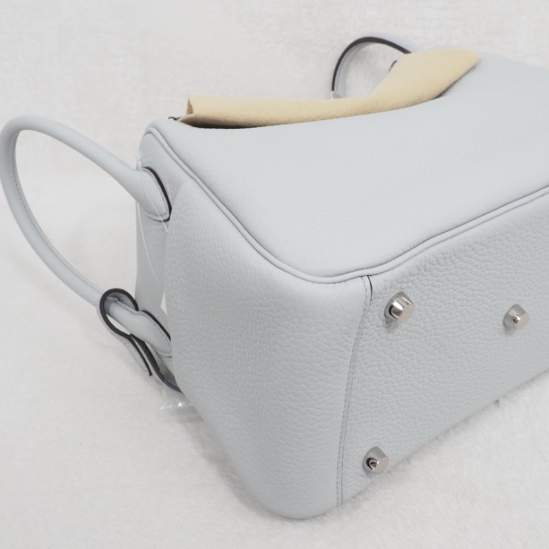 全新 Hermes Lindy 26 聖杯藍銀扣-7