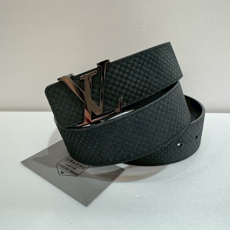LV 皮帶/腰帶 M6875 88成新-0